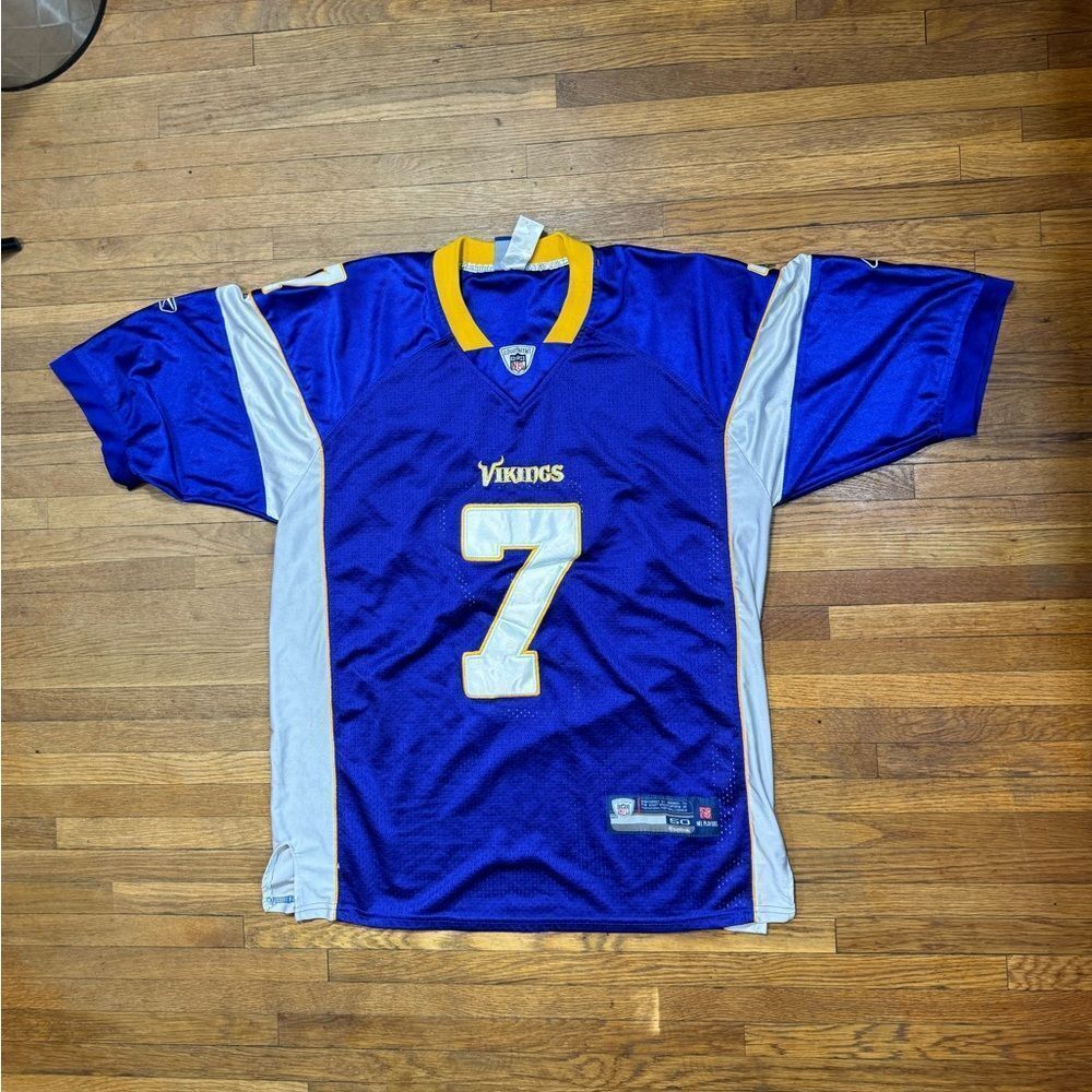 Minnesota Vikings Christian Ponder Jersey Sz 52